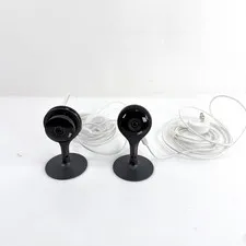 Lot of 2 Google Nest 1st Gen Indoor Cam Security Camera A0005 - Tested