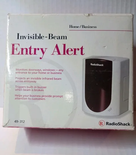 VTG  Radio Shack 49-312 Home /Business Invisible-Beam Entry Alert (NEW IN BOX)