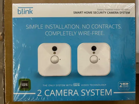 Blink- 2 Cameras, Battery powered indoor HD video smart home security camera