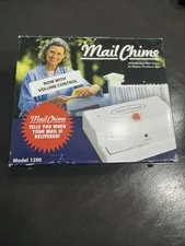 Hanna Products Mail Chime Wireless Mailbox Alert Sound & LED Light NEW