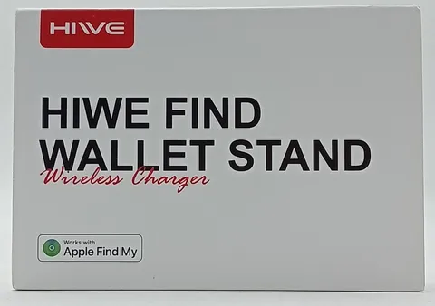 HiWe Find My Wallet Stand Carbon Fiber Bifold MagSafe Model MF78