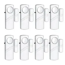 Security Door Window Alarm, Wireless Sensor Door Window Burglar Alarm, Door A...