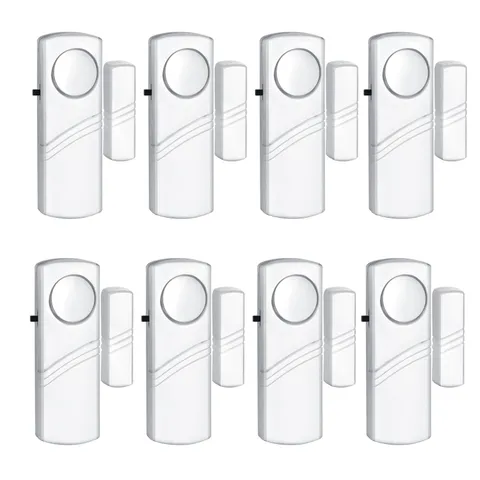 Security Door Window Alarm, Wireless Sensor Door Window Burglar Alarm, Door A...