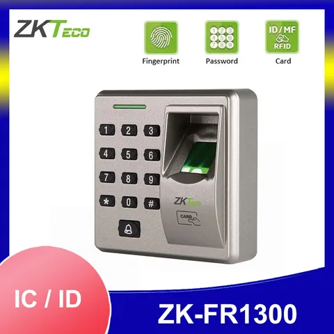 ZKTeco FR1300 RS485 Fingerprint&RFID Card Door Access Control fingerprint Reader