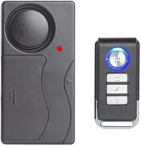 Wireless Vibration Alarm Anti-Theft Burglar Alarm 110Db Loud Alert |