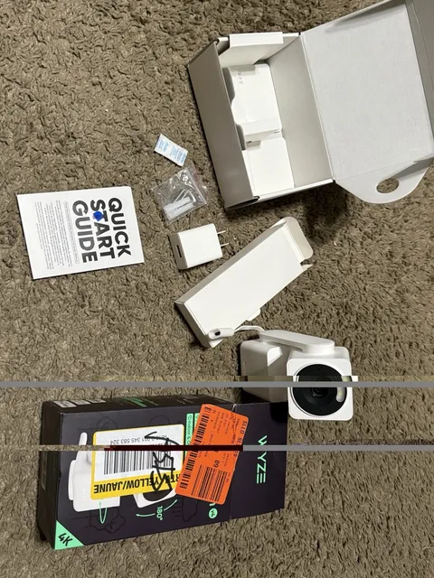 Wyze Cam Pan v4 4K UHD Indoor/Outdoor Plug-In Pan & Tilt Security Camera ASIS