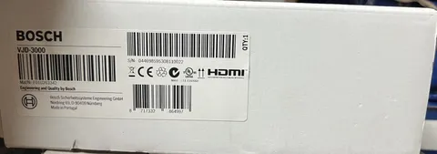 Bosch VJD-3000 Video Decoder HDMI Security Surveillance Decoder F01U263342