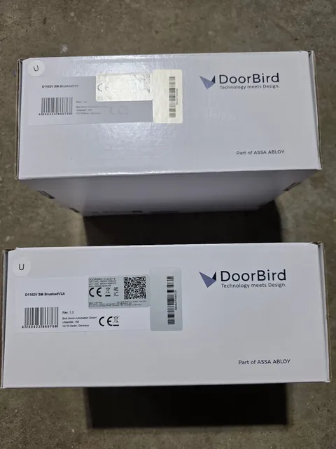 Doorbird D1102V Stainless Steel V2A brushed IP Video Door Station