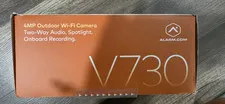 Alarm.com ADC-V730 4MP Outdoor WIFI Spotlight Security Camera - White