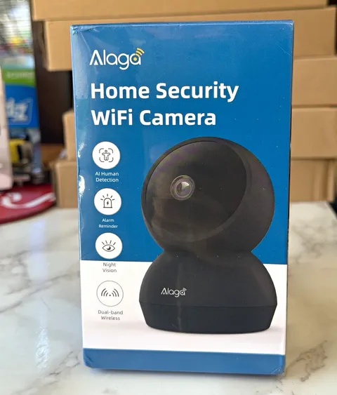 Alaga 2K Wi‑Fi Indoor Security Camera Night Vision 2‑Way Pan‑Tilt A‑CW2303C‑H