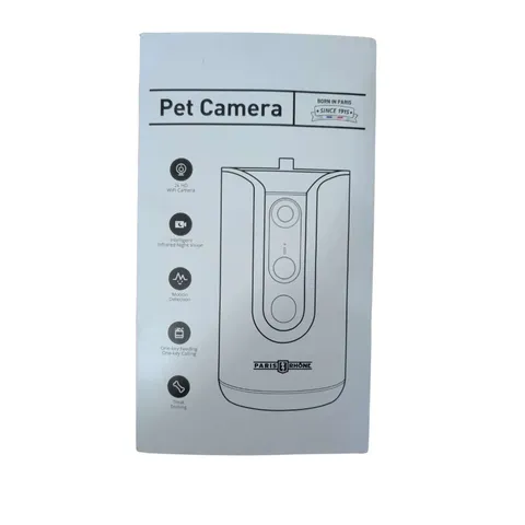 Paris Rhone Pet Camera 2K HD WiFi Camera Motion Detection Night Vision