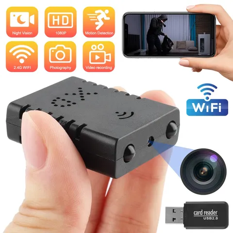 HD 1080P Wifi Camera Micro Home Smart Security Camcorder Night Vision Mini Cam