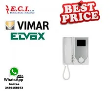 Vimar Elvox - 6354 - Interphone Vidéo Giotto Couleurs Digibus Ex Code 6354