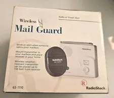 RadioShack Wireless Mail Guard Alert Mailbox Protector 63-1110 Audio Visual NEW