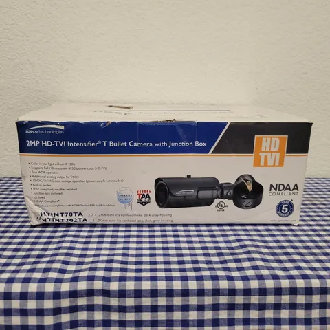 NEW Speco HTINT702TA Outdoor Vandal-Resistant Bullet Camera w/ Heater