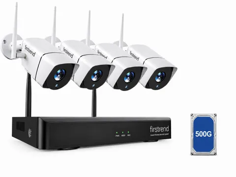 (2026 New) Firstrend WiFi Wireless Security Camera System
