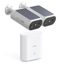 aosu Solar Security Cameras Wireless Outdoor, 2Mins DIY Installation, No Subscri
