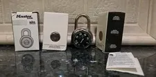 Master Lock Combination Padlock NIB~with Block Guard 