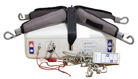 Barton Transportable Portable Ceiling Lift 650 Lbs w/ Remote USED
