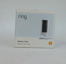 RING INDOOR CAM 2ND GEN (B0B6GLQJMV) Wi-Fi 1080p FHD Indoor Camera - White