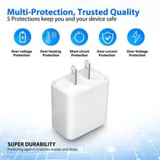 10Ft Power Adapter Wall Charger for Simplisafe Indoor Camera, Blink Mini Came...
