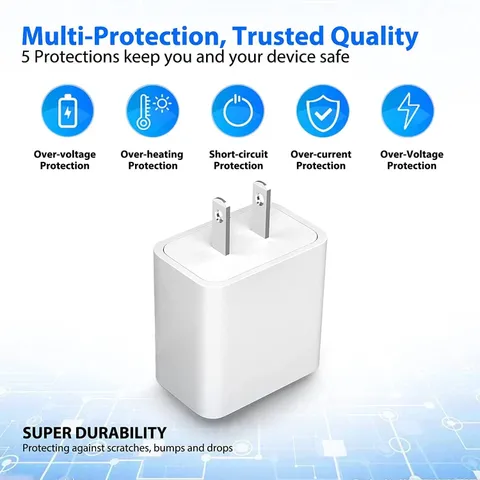 10Ft Power Adapter Wall Charger for Simplisafe Indoor Camera, Blink Mini Came...