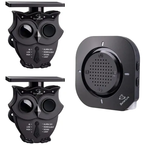 Motion Sensor Driveway Alarm System - Solar Powered Security