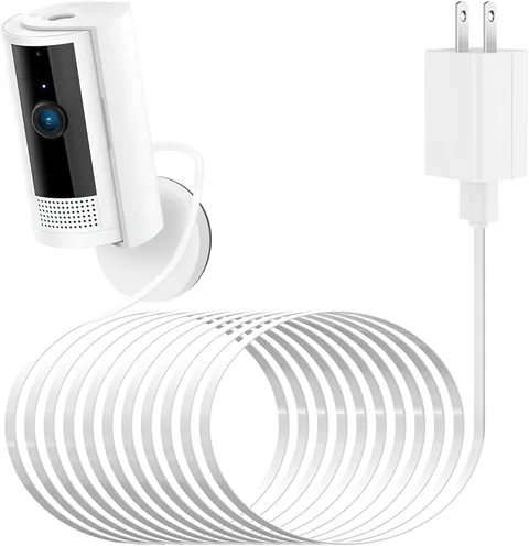 Power Adapter for Ring/Indoor Cam (2Nd Gen) and Ring/Indoor Cam(1St Gen), with 2