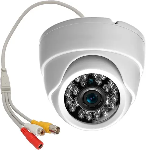 Vanxse® CCTV 24ir LEDs 1/3 CCD 800tvl Indoor Dome Audio Camera D/n Security Surv