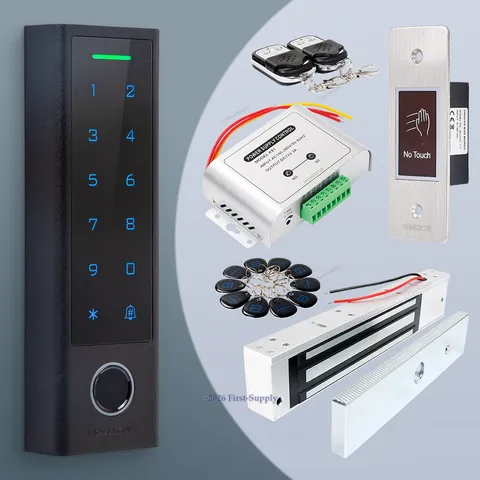 HOMSECUR IP66 APP WIFI RFID Access Control Set Waterproof 280KG Magnetic Lock