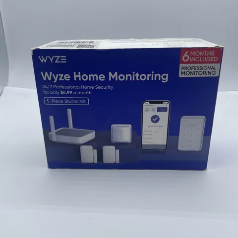 Wyze Home Security System Core Kit with Hub, Keypad, Motion, 2 Entry Sensors