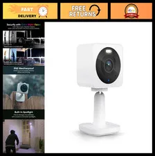 1080p Wi-Fi Smart Home Security Camera, Waterproof Indoor/Outdoor, Color Night V