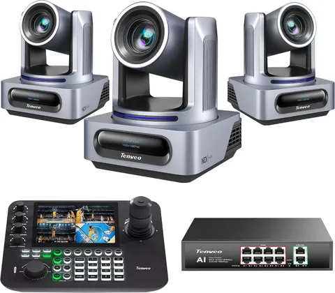 PTZ Camera Bundle/Kits - 20X NDI AI Humanoid & Face Auto-Tracking 3G-Sdi/Hdmi/Us