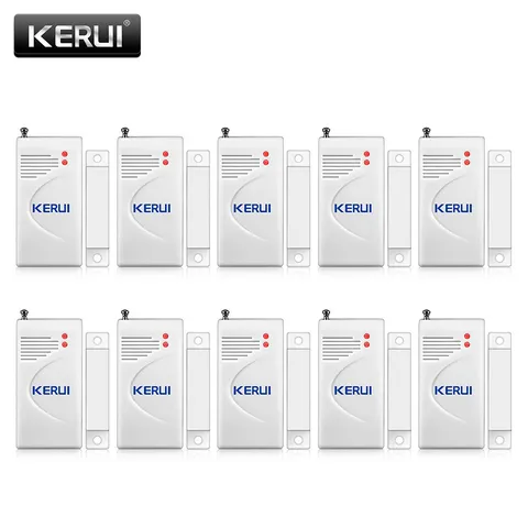 1/2/3/5/10 Pack Wireless Home Window Door Burglar Security Alarm Magnetic Sensor