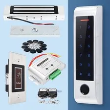 HOMSECUR Weatherproof IP66 APP WIFI Fingerprint PIN Access Control Touch Keypad