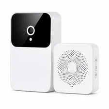 Wireless Video Doorbell Camera, AI Human Detection, Night Vision, Instant Alert