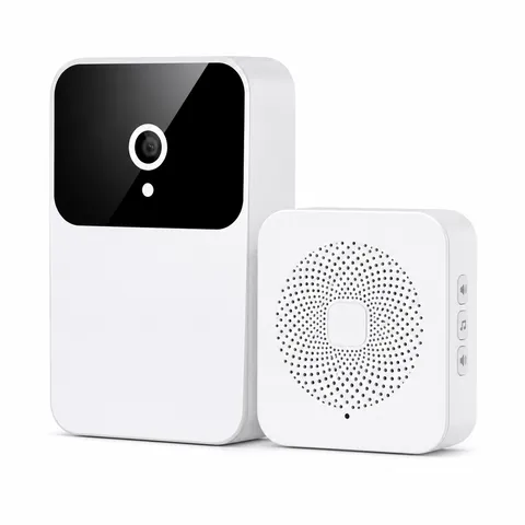 Wireless Video Doorbell Camera, AI Human Detection, Night Vision, Instant Alert