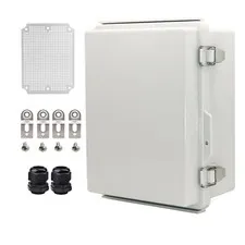 YETLEBOX Outdoor Waterproof Electrical Box 8.66" x 6.69" x 4.33", Grey 