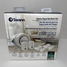 Swann SWIFI ALARMKITA Home Security Alert Kit Siren Sensor Motion Detection WiFi