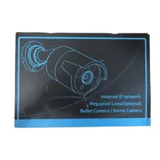 OOSSXX Megapixel IP Security Camera CCTV PoE Night Vision Outdoor