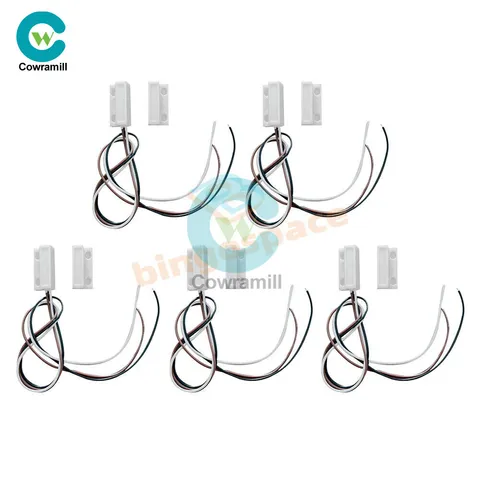 MC-38B Door Window Sensor N/C N/O Switch Magnetic Alarm Normally Closed/Opened.