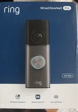 Ring Wired Doorbell Pro 4K (Newest Model) | 3rd Gen | Sealed