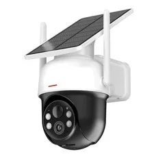 Solar CCTV Wireless Human Tracking Security Camera 360° 3MP Audio Night Vision