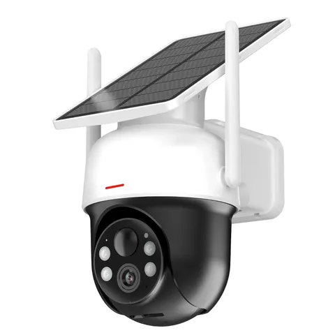 Solar CCTV Wireless Human Tracking Security Camera 360° 3MP Audio Night Vision
