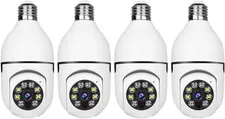Light Bulb Security Camera -5G& 2.4Ghz Wifi 2K Security Cameras Wireless Outdoor