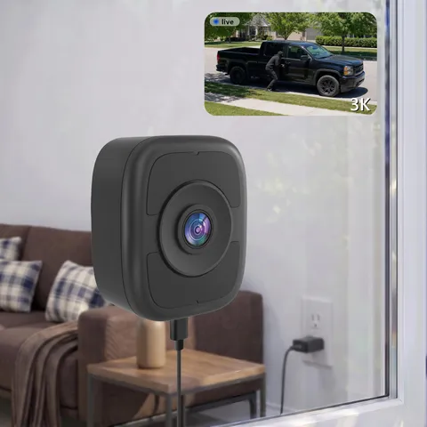 5MP 3K Window Security Camera, 2.4GHz & 5GHz WiFi Cameras for Home Security