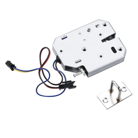 New White Electromagnetic Security Electric Magnetic Lock Door Access
