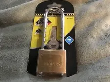 Brinks home security commercial 7000 lb lock with keys new 672-50061 new 