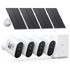 3K/5MP Security Cameras Outdoor Wireless Home Surveillance System, Solar Powe...
