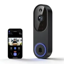 1080P Wireless Video Doorbell Camera, Outdoor Surveillance Cameras, FHD Live ...